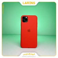 کاور سیلیکون ایفون 11 پرو مکس کد 14 - رنگ Red